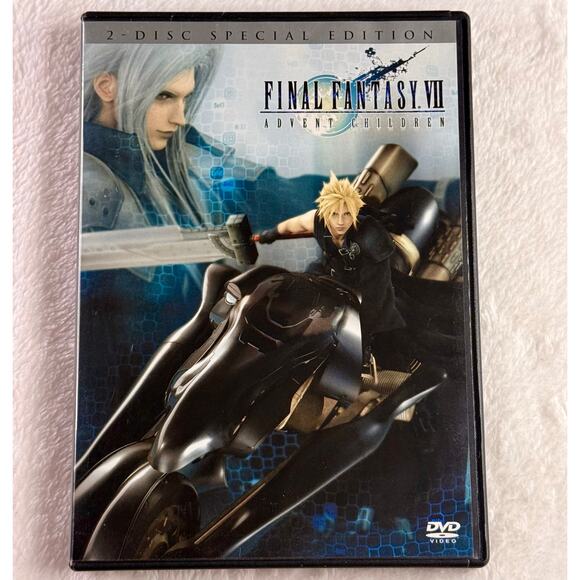 Final Fantasy VII: Advent Children (2-Disc Special Edition DVD, 2006 Square Enix - Picture 1 of 6